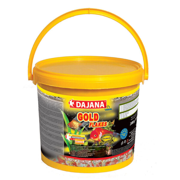 GOLD FLAKES (10 л/2 кг) корм у пластівцях для золотих рибок та декарат карасів