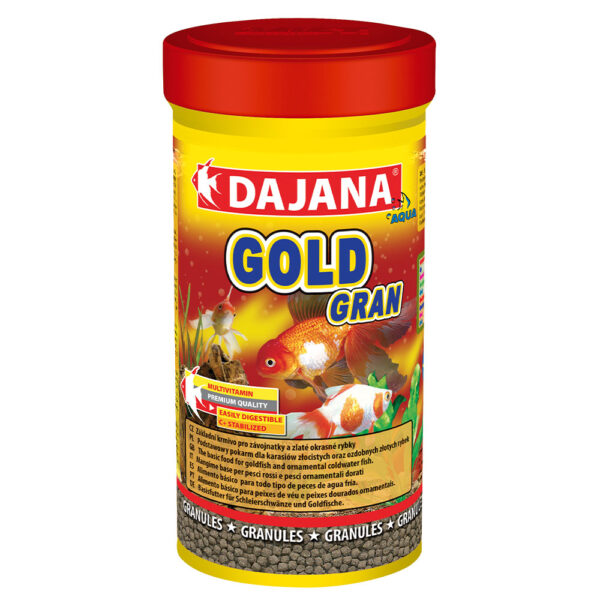 GOLD GRAN (250 мл/110 г) Корм для золотих карасів та декорат рибок у гранулах