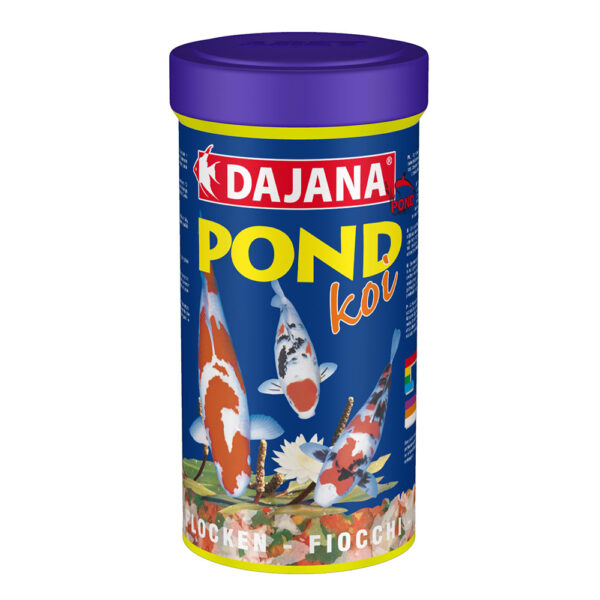 POND KOI (10 л/1.5 кг) Суміш 5 видів пластівців для декор карпів карасів та риб у ставках