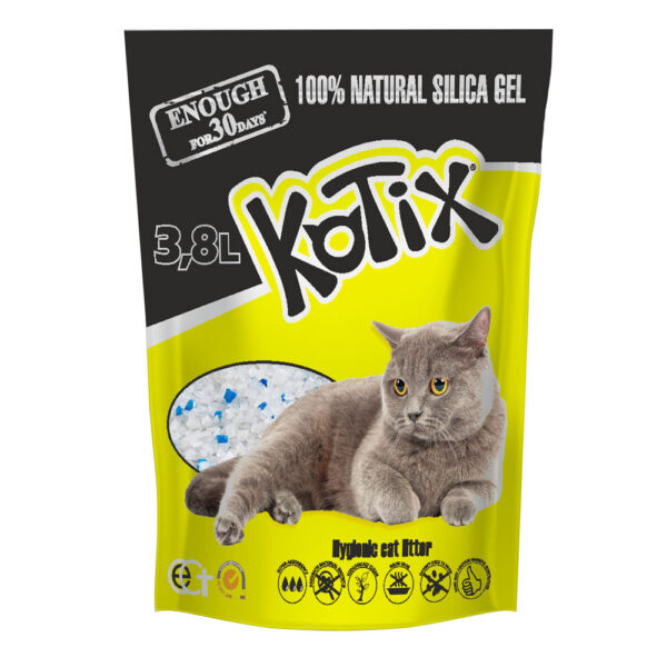 Наповнювач для туалету KOTIX 3.8 л