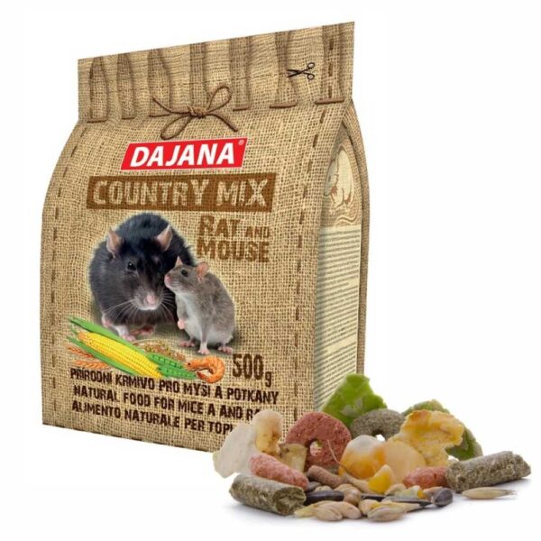 Корм "Country mix " для декоративних щурів мишей 500 г