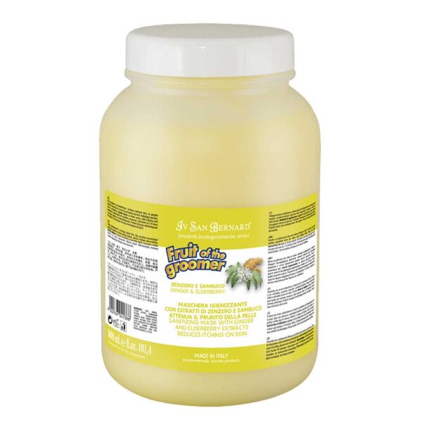 Шампунь Iv San Bernard Ginger and Elderberry дезінфікуюча з бузиною та імбирем 3.25 л