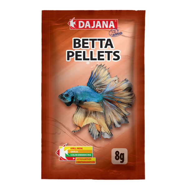 BETTA PELETS (8 г) Плаваючий гранульований корм для півників та ін лабіринтових риб