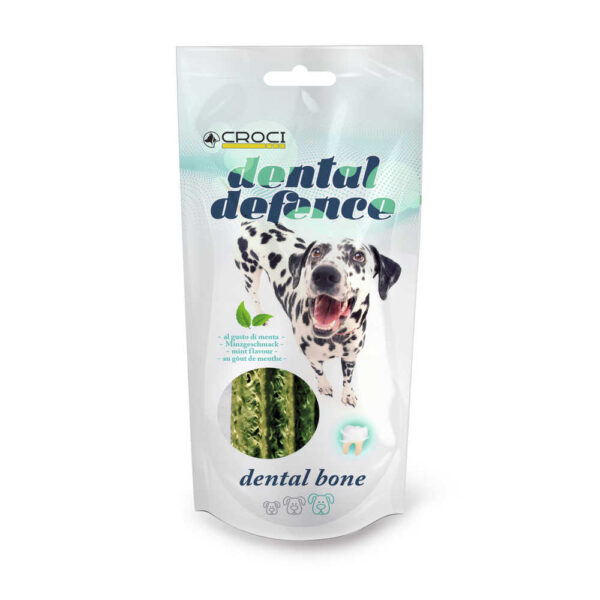 Ласощі DENTAL DEFENCE BONE захист зубів м"ята 100 г/1больш.стик