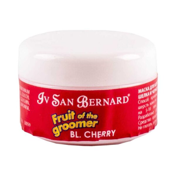 Маска Iv San Bernard Black Cherry для короткої шерсті с протеінами шовку та чорною вишнею 20 мл