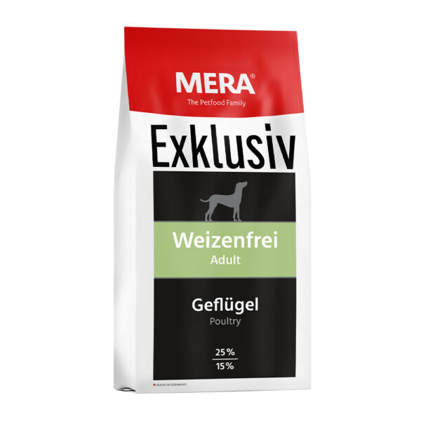 MERA EXCLUSIV weizenfrei Adult Geflugel корм для собак з птицею (без пшениці) 15 кг
