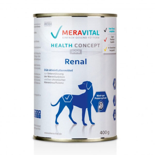 MERA MVH Renal корм консер дор собак при хворобах нирок 400 г