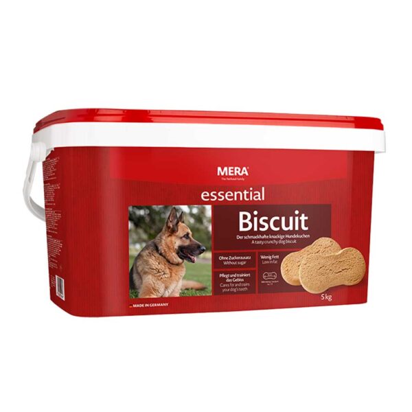 MERA essential Biscuit хрустке бісквітне печиво для собак 5 кг