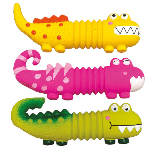 Іграшка для собак Toys Fun латексні тваринки з пищалкою 21 см (різні кольори)