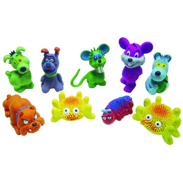 Іграшка для собак Toys Fun латексні тваринки 9-11 см (різні фігурки)