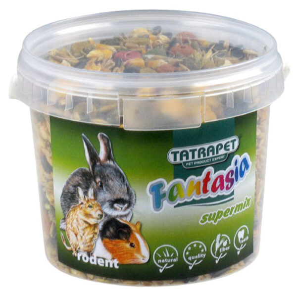 Корм Fantasia для гризунів (кролики.морські свинки. дегу) у відрі 1 л / 650 г