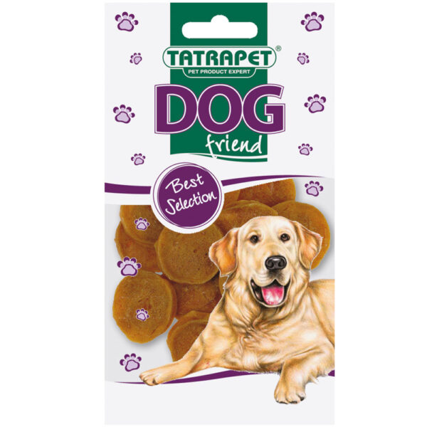 Ласощі для собак Dog м'ясо курки (медальйони) 50 г