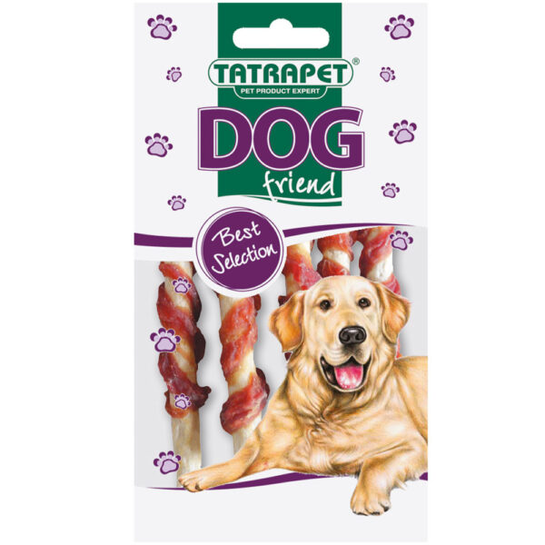 Ласощі для собак Dog жилований кручені паличкі з качкою 50 г