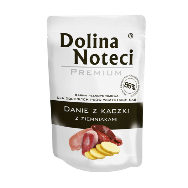Пауч Dolina Noteci Premium Danie для дорослих собак усіх порід качка з картоплею