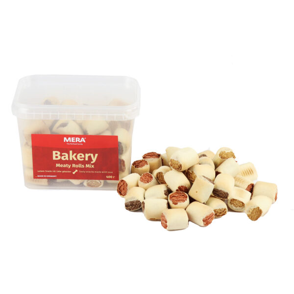 MERA Meaty Rolls Mix мікс м'ясних рулетиків для собак (3 см) 400 г