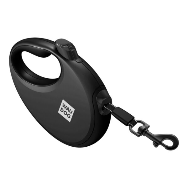 Повідець-рулетка для собак WAUDOG R-leash з контейнером для пакетів світловідбивна стрічка - Image 90