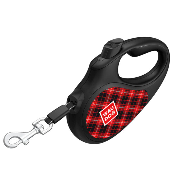 Повідець-рулетка для собак WAUDOG R-leash малюнок "Шотландка" - Image 16