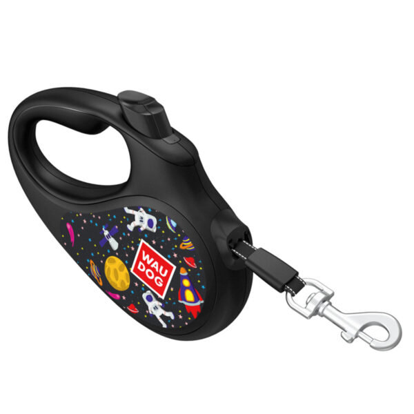 Повідець-рулетка для собак WAUDOG R-leash малюнок "NASA" - Image 14