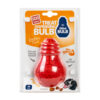 Іграшка для собак Лампочка резинова GiGwi Bulb Rubber, гума, M, червона - Image 2