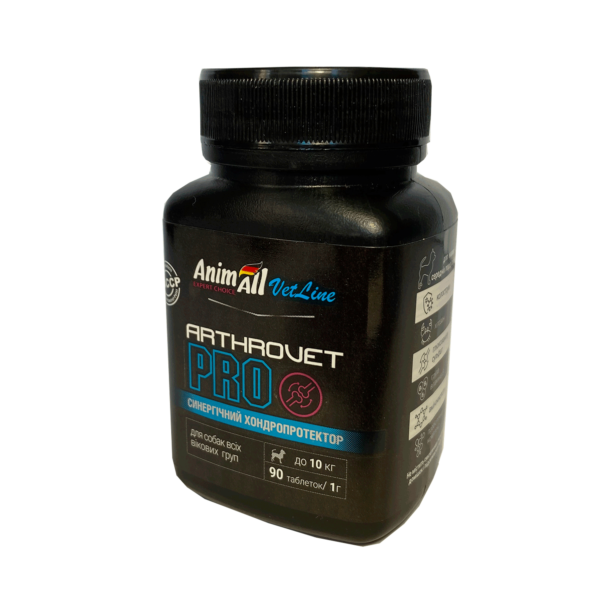 AnimAll VetLine Arthrovet PRO для малих порід собак 1 г х 90 т. 5515