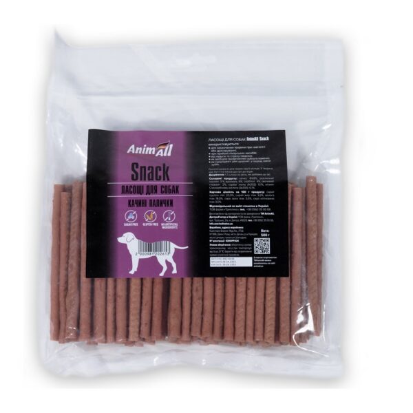 AnimAll Snack качині паличкі для собак 500 г, 02613