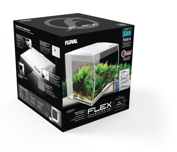 Акваріум Fluval FLEX з обладнанням, 34 л (білий) - Image 2