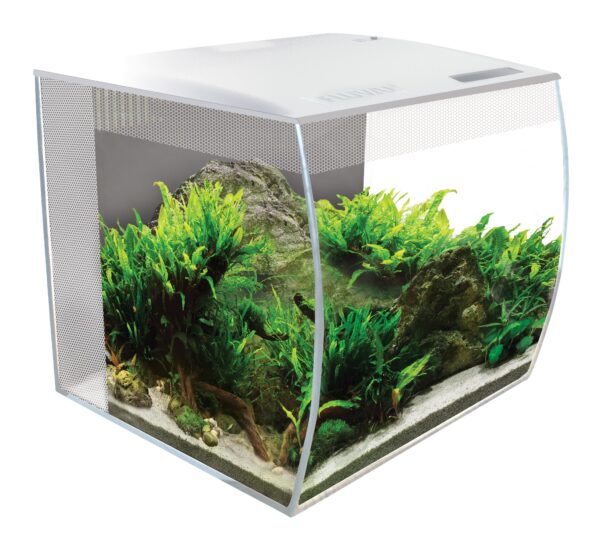 Акваріум Fluval FLEX з обладнанням, 34 л (білий)