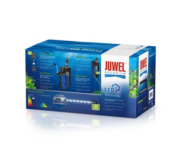 Акваріум Juwel прямий Primo 60 LED чорний, 61х37х31 см, 57 л - Image 6