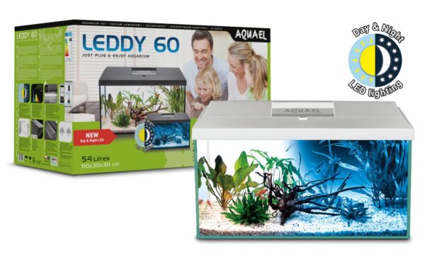 Акваріумний комплект Aquael Leddy Day&Night з балкою 60 (54 л)