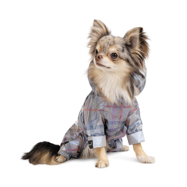Дощовик Pet Fashion «Fall» для собак, сірий - Image 2