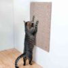 Дряпка для котів Trixie XXL настінна з котячою м'ятою сизаль/фліс сіро-коричневий, 50*70 см - Image 2