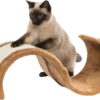 Дряпка Trixie Wavy для котів із сизалю/плюшева, 29х18х50 см (коричнева) - Image 2