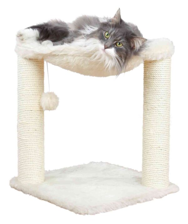 Дряпка Trixie Baza для котів кремова 41х41х50см (сизаль/плюш) - Image 2