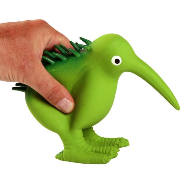 Іграшка Kiwi Walker «Птах ківі» для собак, зелений, 8.5 см - Image 3