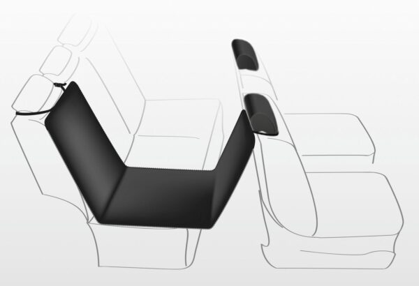Килимок Trixie захисний в авто, чорний, 1.45х1.60 м (нейлон) - Image 8