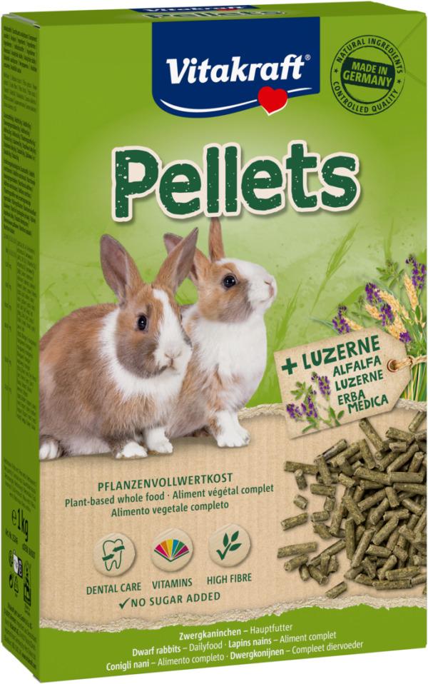 Корм Vitakraft Pellets для кроликів, 1 кг