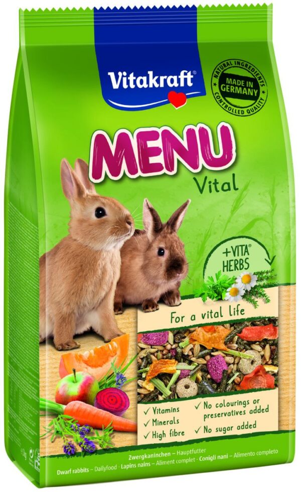 Корм Vitakraft Premium Menu Vital для кроликів