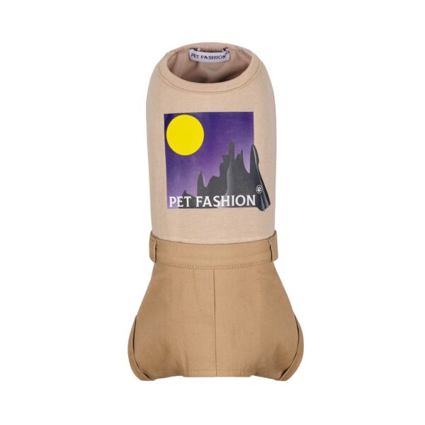 Костюм Pet Fashion «Moon» для собак, розмір M, пісочний