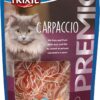 Ласощі Trixie Premio Carpaccio для котів з качкою та рибою, 20 г