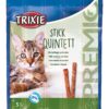 Ласощі Trixie Premio Quadro-Sticks для котів домашня птиця та печінка, 5 шт