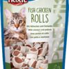 Ласощі Trixie Premio Rolls для котів курка та риба, 50 г
