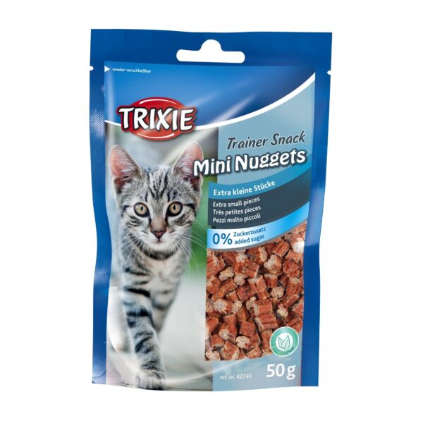 Ласощі Trixie Trainer Snack Mini Nuggets для котів курка та риба, 50 г