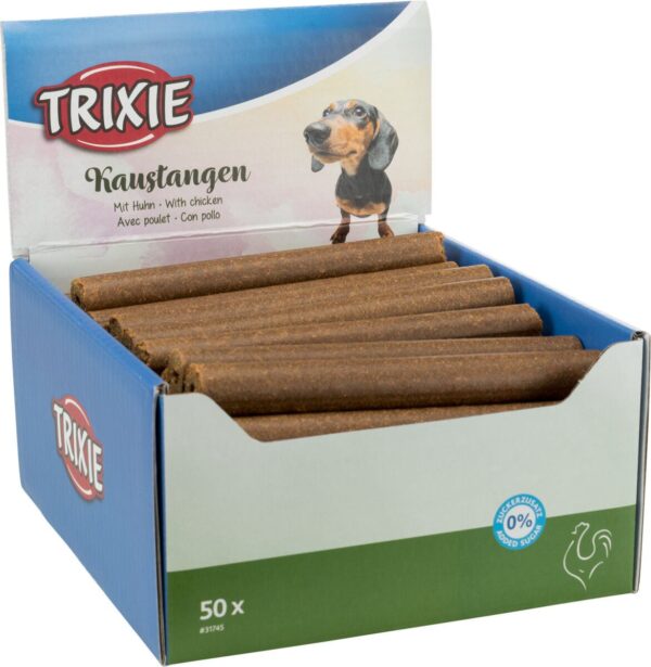 Паличка Trixie для чищення зубів собак з куркою, 65 г, 50 шт