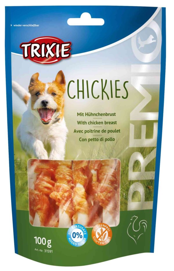 Ласощі Trixie Premio Chickies для собак курка, 100 г