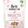 Ласощі для цуценят Brit Care Dog Crunchy Cracker Puppy Insects для росту, комахи, сироватка і пробіотики, 200 г