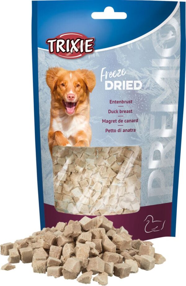 Ласощі Trixie Premio Freeze Dried для собак, качина грудка, 50 г