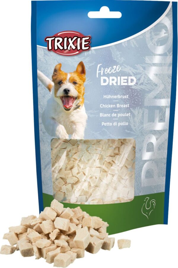 Ласощі Trixie Premio Freeze Dried для собак, куряча грудка, 50 г
