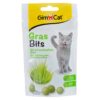 Ласощі GimCat GrasBits для котів таблетки з травою, 65 шт, 40 г