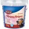 Ласощі Trixie Happy Stripes м'які для собак, з яловичиною, 500 г