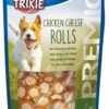 Ласощі Trixie Premio Chicken Cheese Rolls для собак, з куркою та сиром, 100 г
